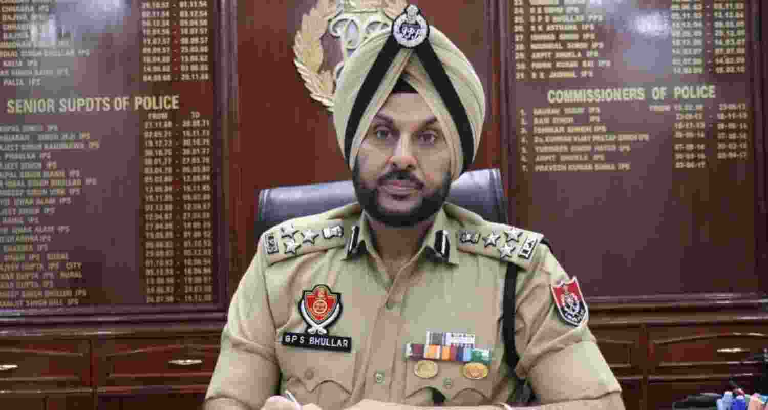 Amritsar Police Commissioner GPS Bhullar. File photo.