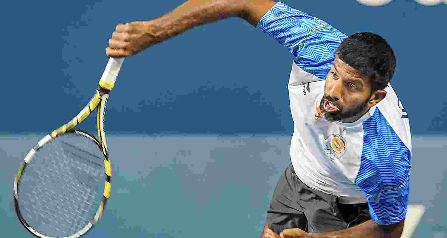  Rohan Bopanna Matthew Ebden Australian Open men's doubles final Grand Slam title Tomas Machac and Zhang Zhizhen