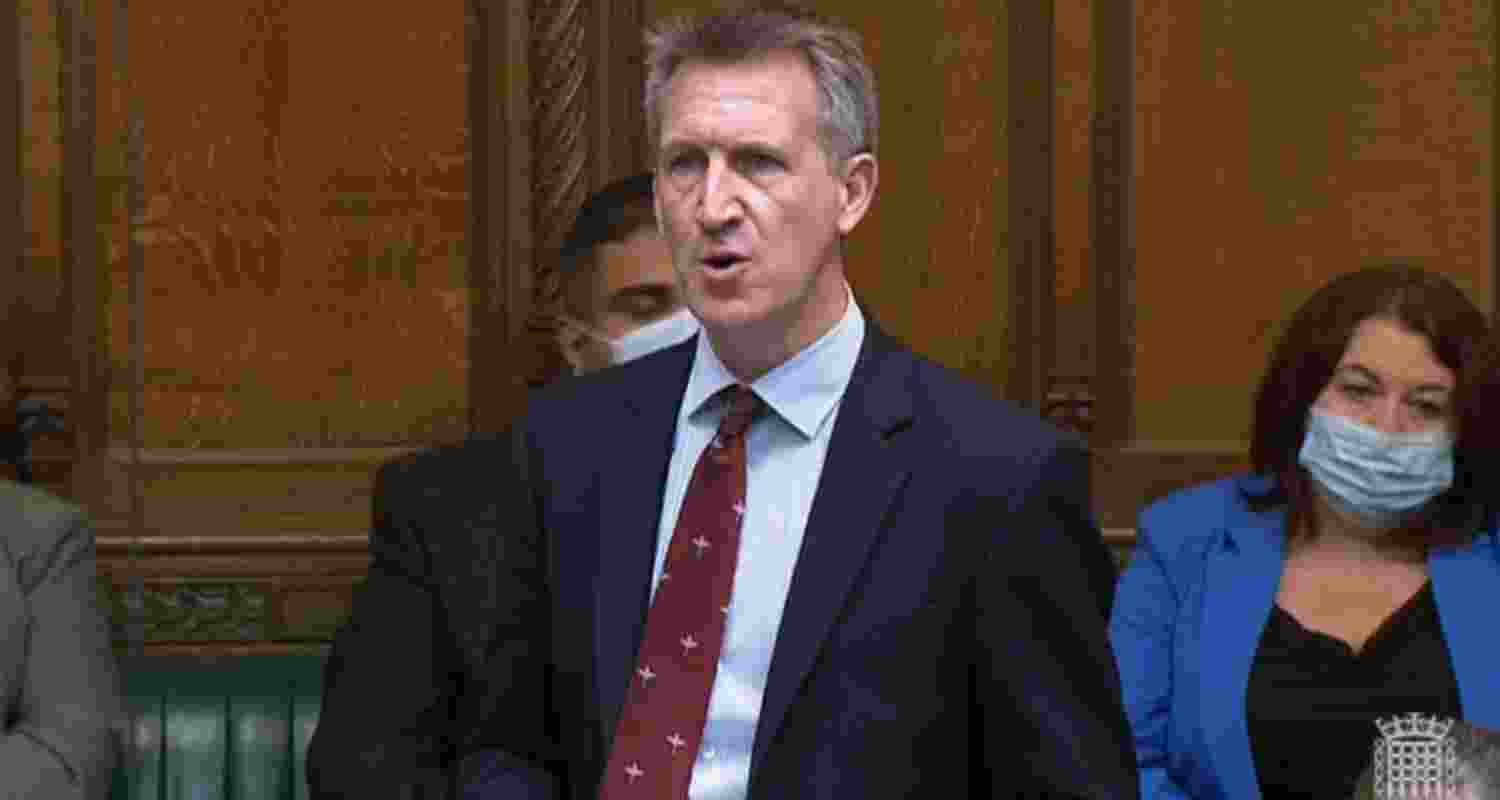 British Minister Dan Jarvis
