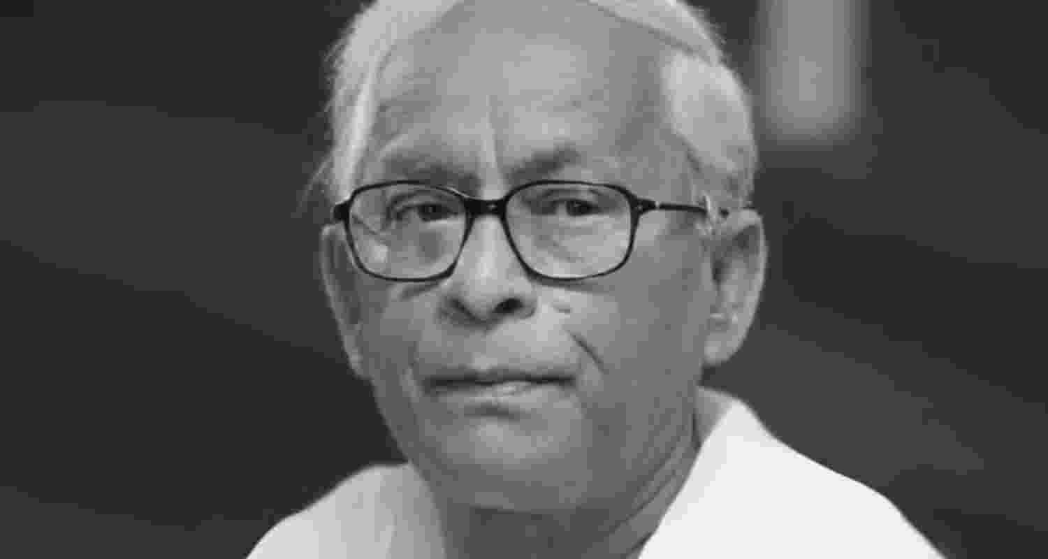 A file photo of Left Front regime’s of West Bengal ex-chief minister Buddhadeb Bhattacharjee.