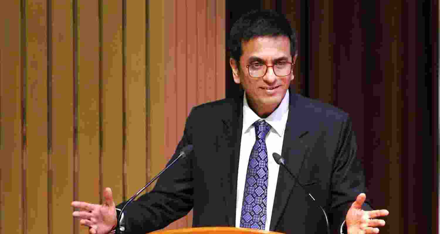 Chief Justice of India D.Y. Chandrachud. File photo.