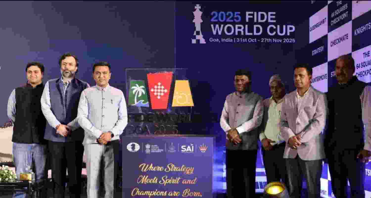 2025 FIDE World Cup Chess C’ship: Goa CM unveils logo, anthem