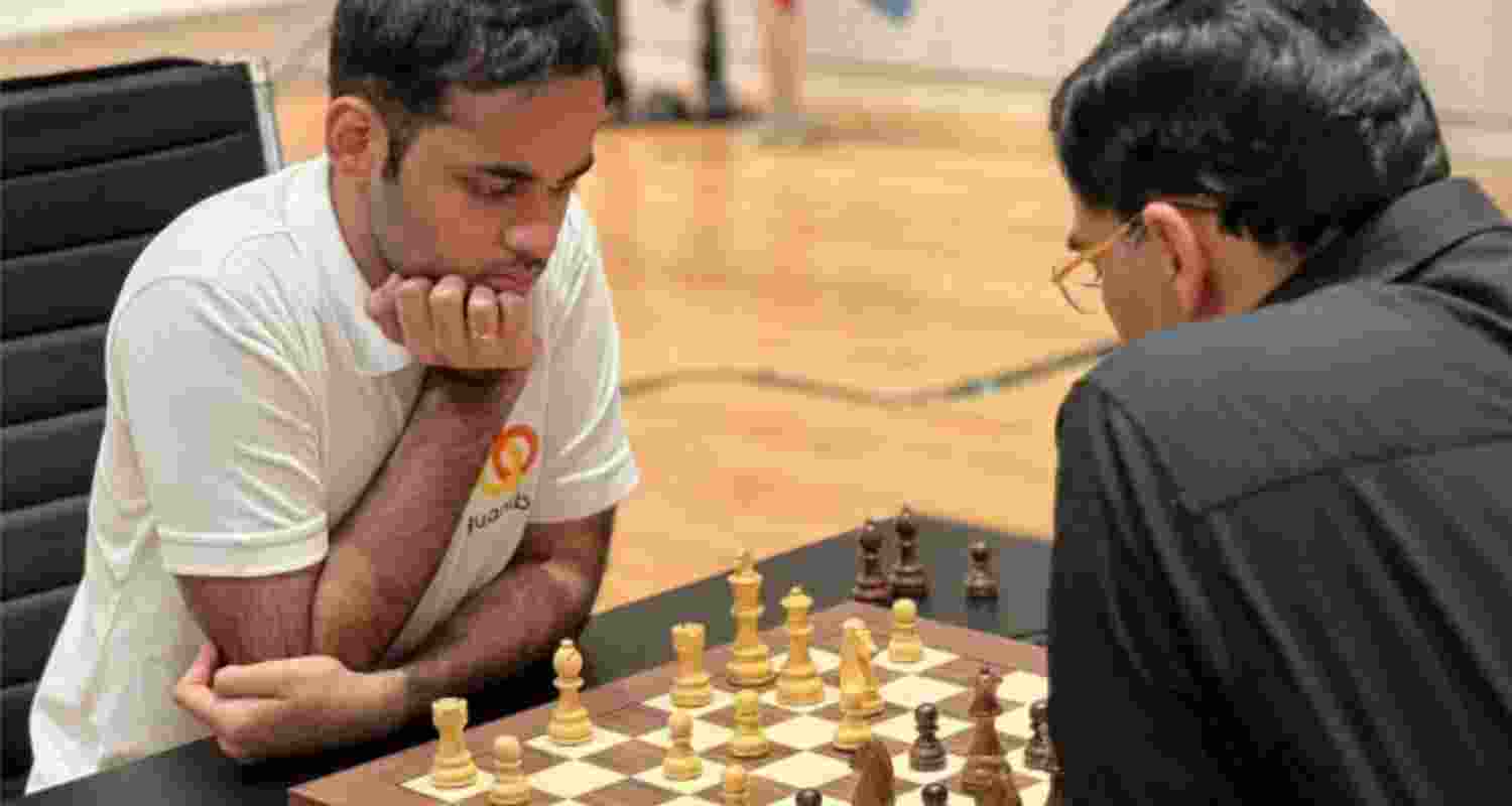 Grandmaster Arjun Erigaisi defeated five-time world champion Viswanathan Anand.