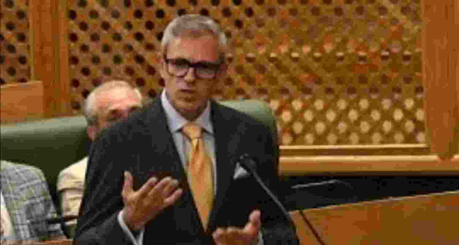 Chief Minister Omar Abdullah.