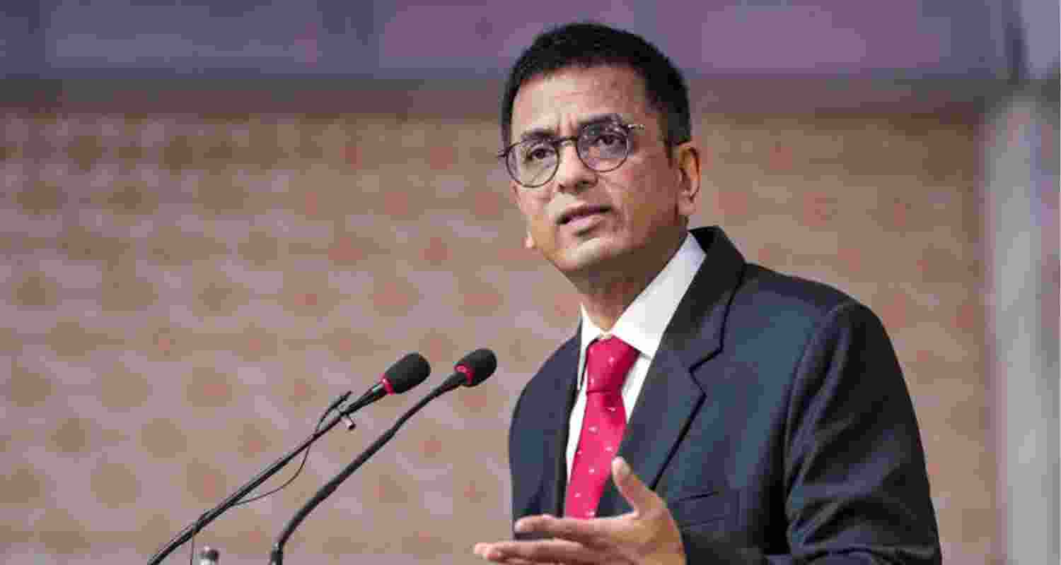 Chief Justice of India DY Chandrachud. File photo.