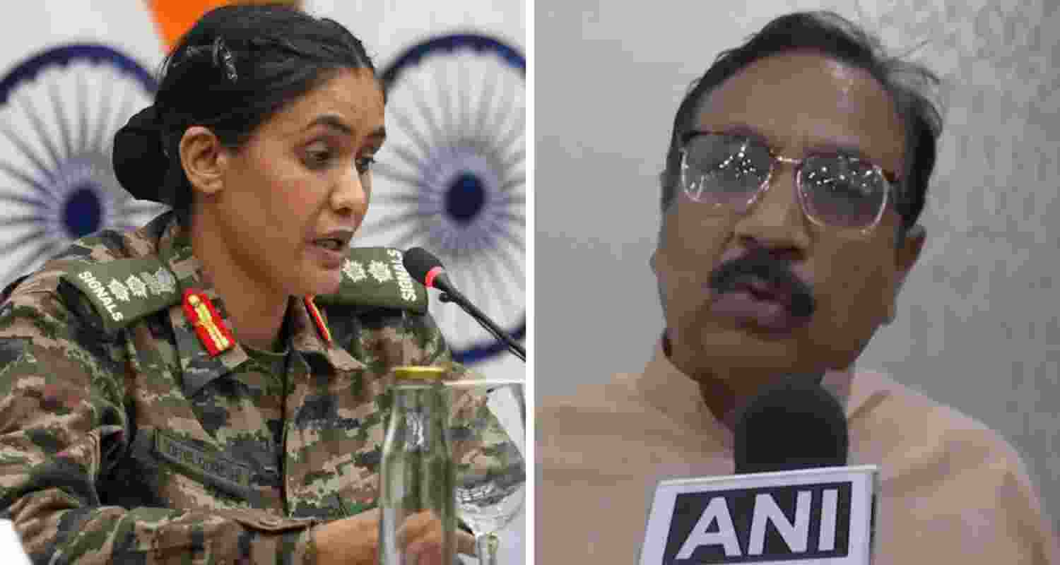 Supreme Court pulled up Madhya Pradesh minister Vijay Shah for his "irresponsible" comments on Colonel Sofiya Qureshi. Supreme Court pulled up Madhya Pradesh minister Vijay Shah for his "irresponsible" comments on Colonel Sofiya Qureshi.