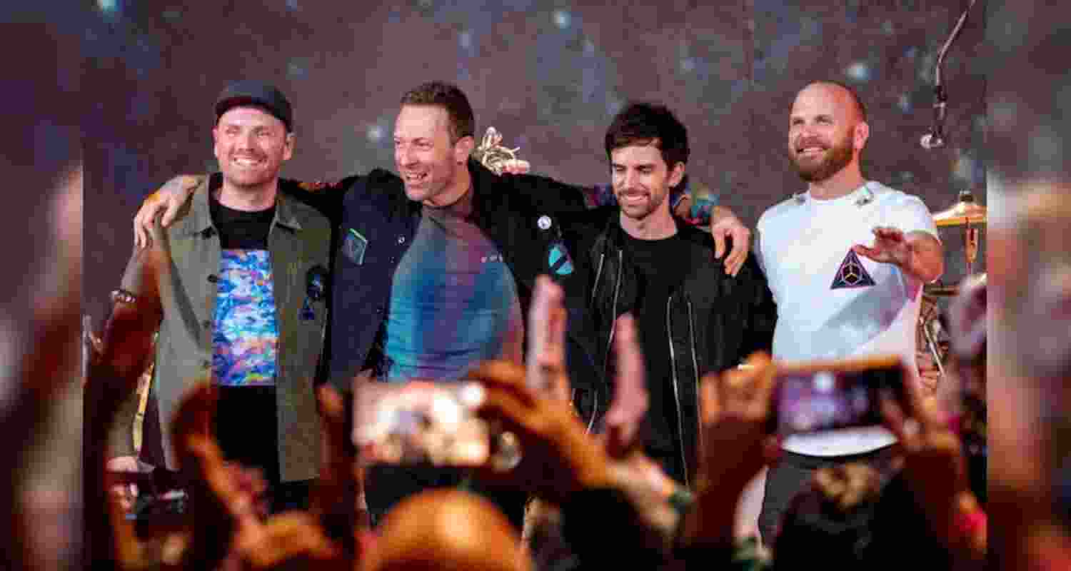 Coldplay is currently in India for Music of the Spheres World Tour.