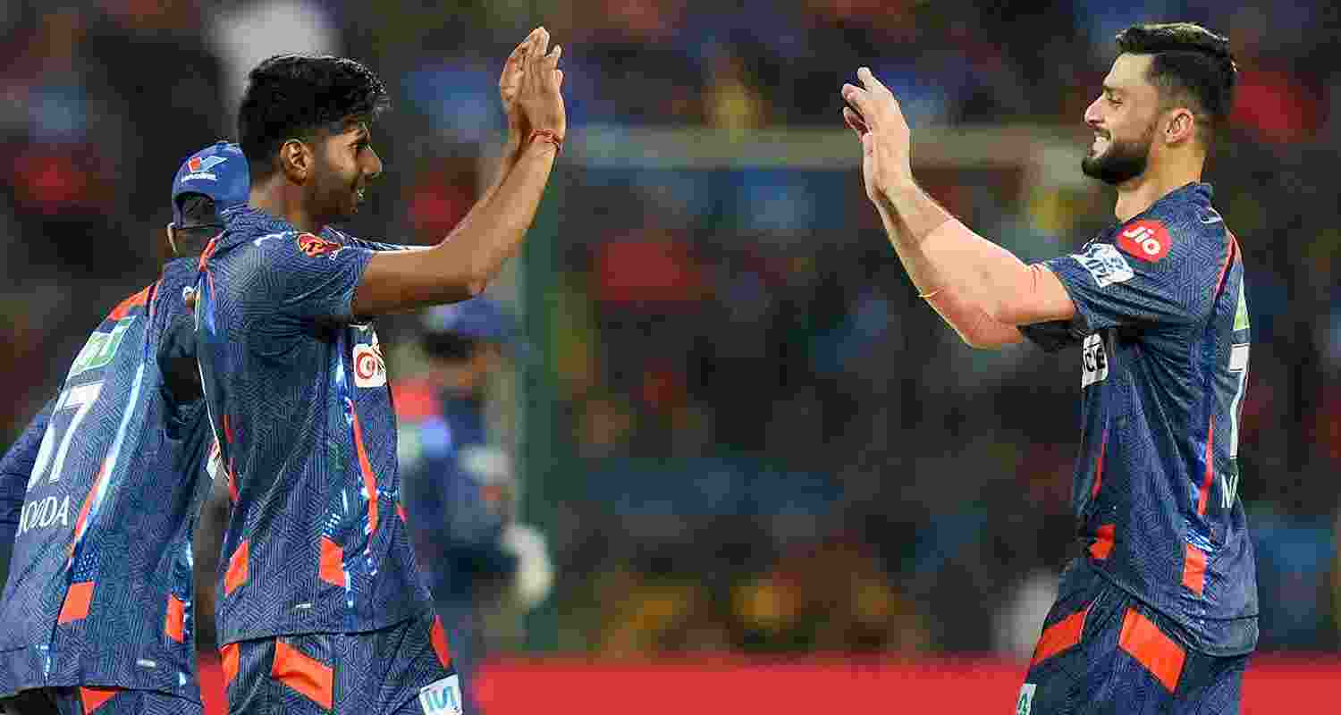 Mayank Yadav (3/14) produced a sensational spell of fast bowling, claiming three wickets.