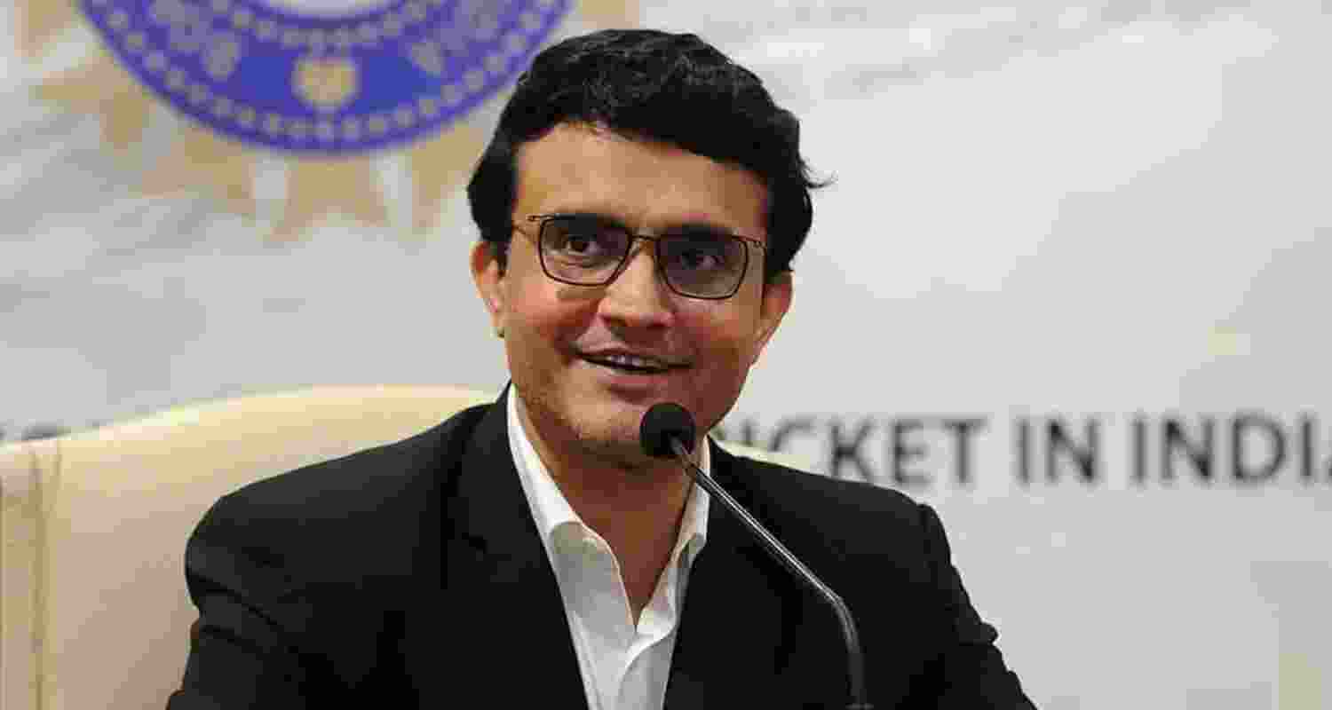 Former Indian captain Sourav Ganguly