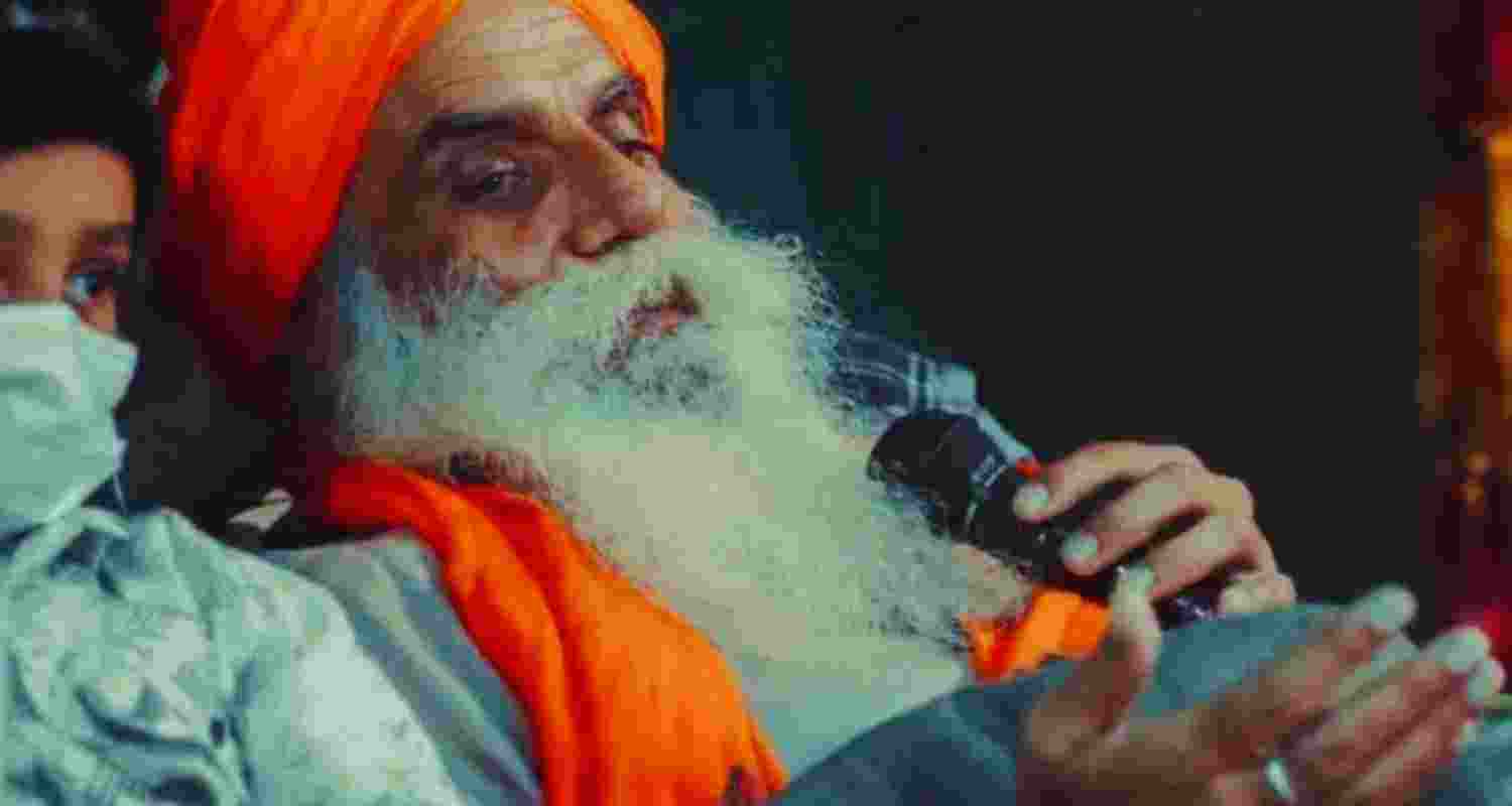 Farm leader Jagjit Singh Dallewal. 