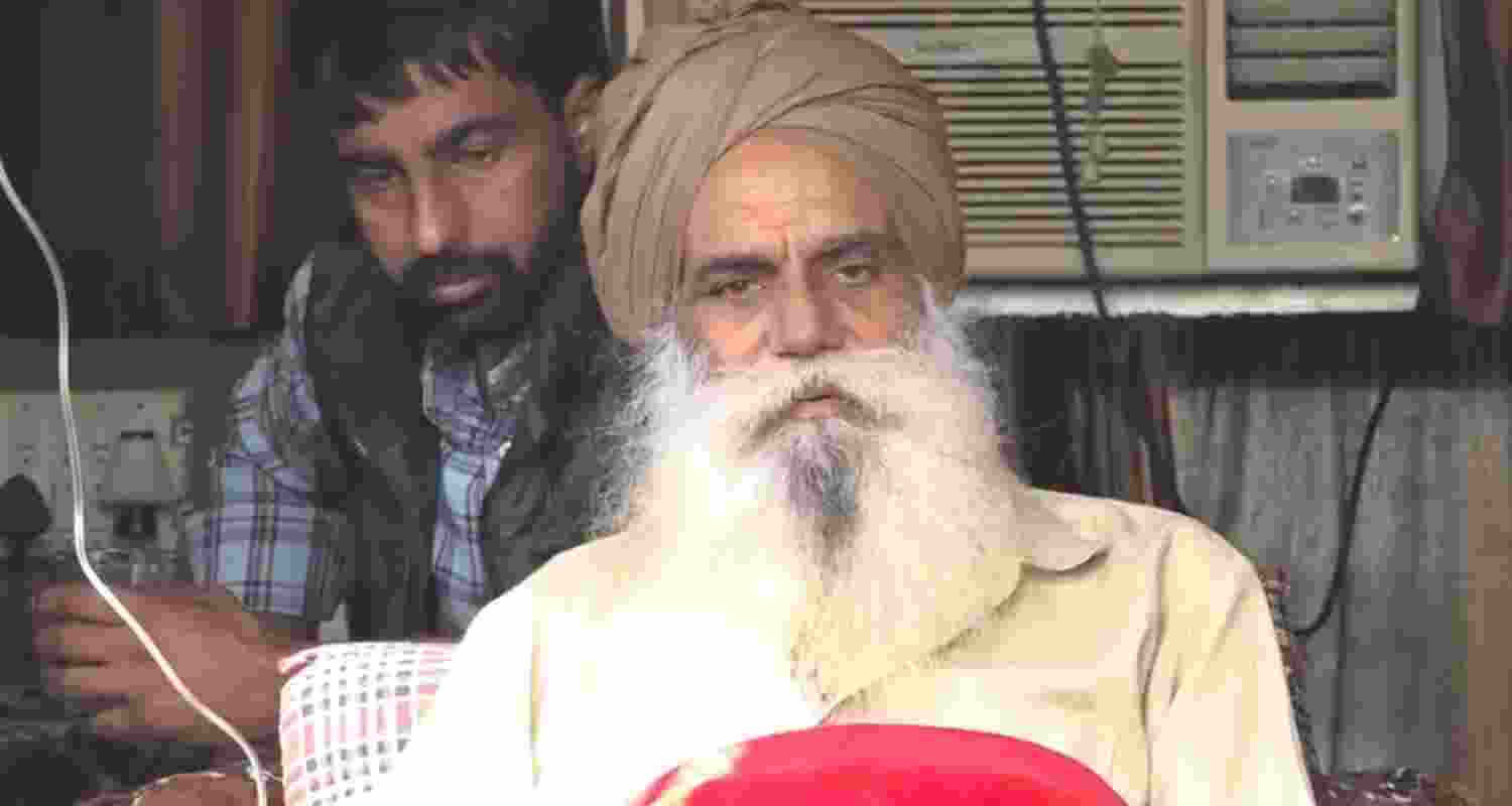 Farmer leader Jagjit Singh Dallewal. 