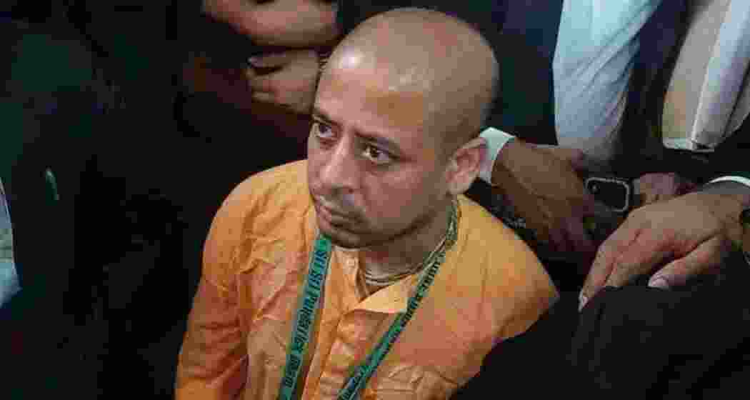 File photo of Hindu monk Chinmoy Krishna Das.