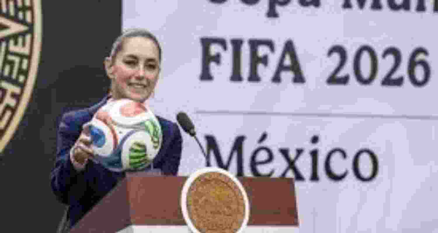 Mexican President Claudia Sheinbaum said FIFA representatives are scheduled to visit the country soon.