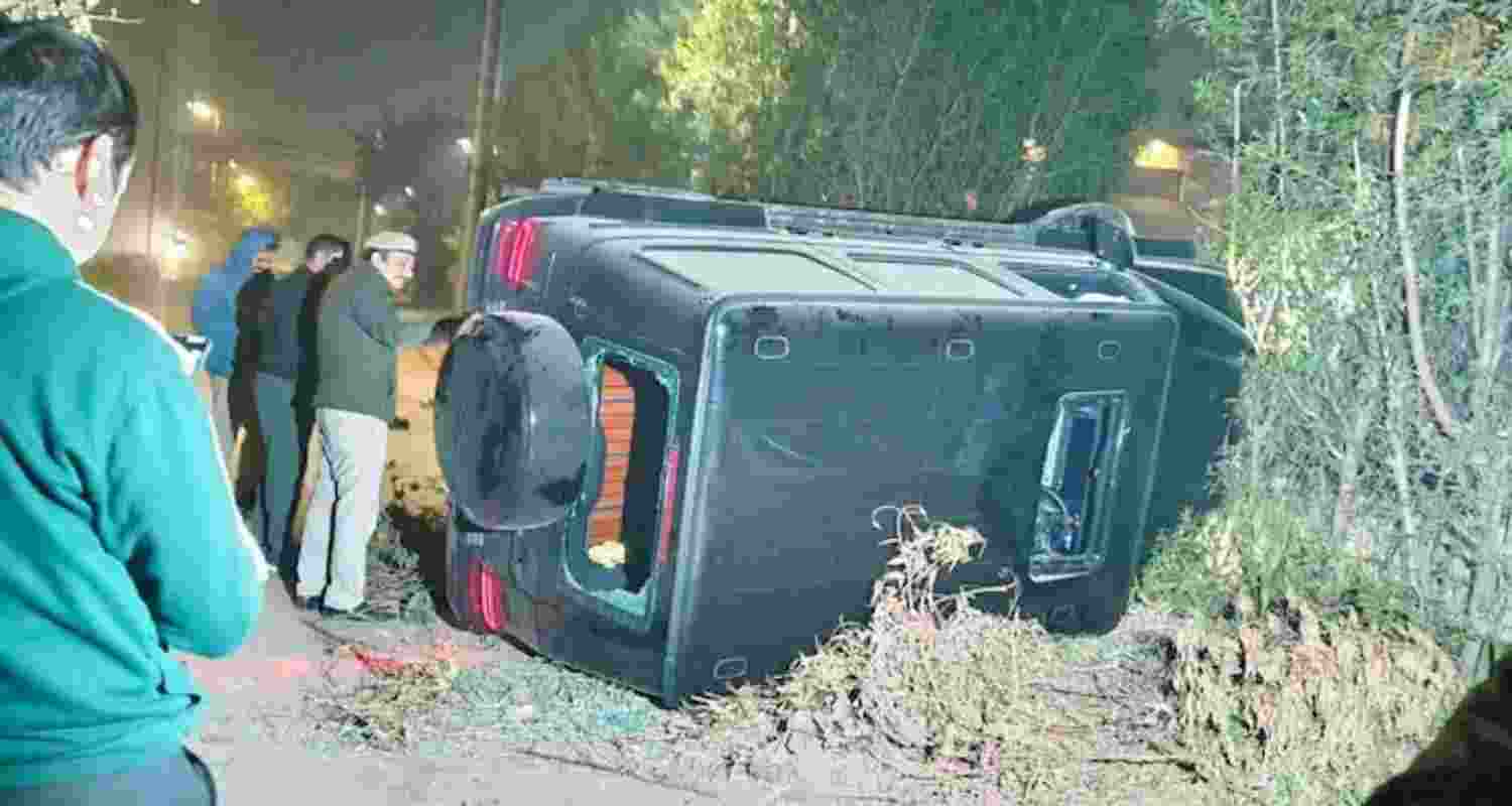 One killed in the accident in Dehi's Vasant Kunj.