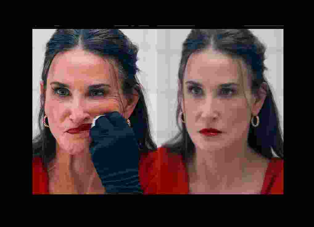 The Substance is a satirical body-horror and science fiction film underpinned by feminist critique. The film examines the obsession with female beauty and youth, the invisibility of ageing women, and the voracious consumption of women’s bodies in Hollywood’s star system.