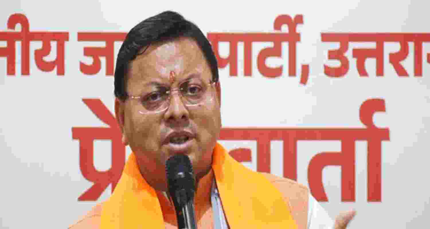 Uttarakhand Chief Minister Pushkar Singh Dhami.