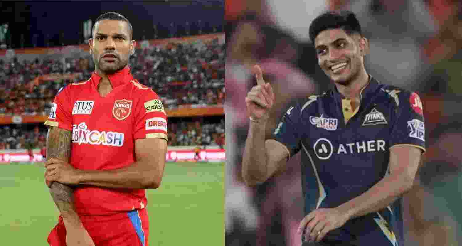 Shikhar Dhawan and Shubman Gill. 