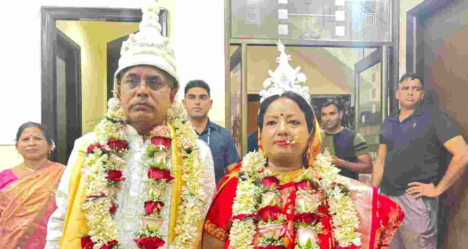 Dilip Ghosh ties the knot with Rinku