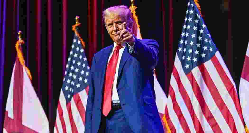 File photo of US President Donald Trump. 