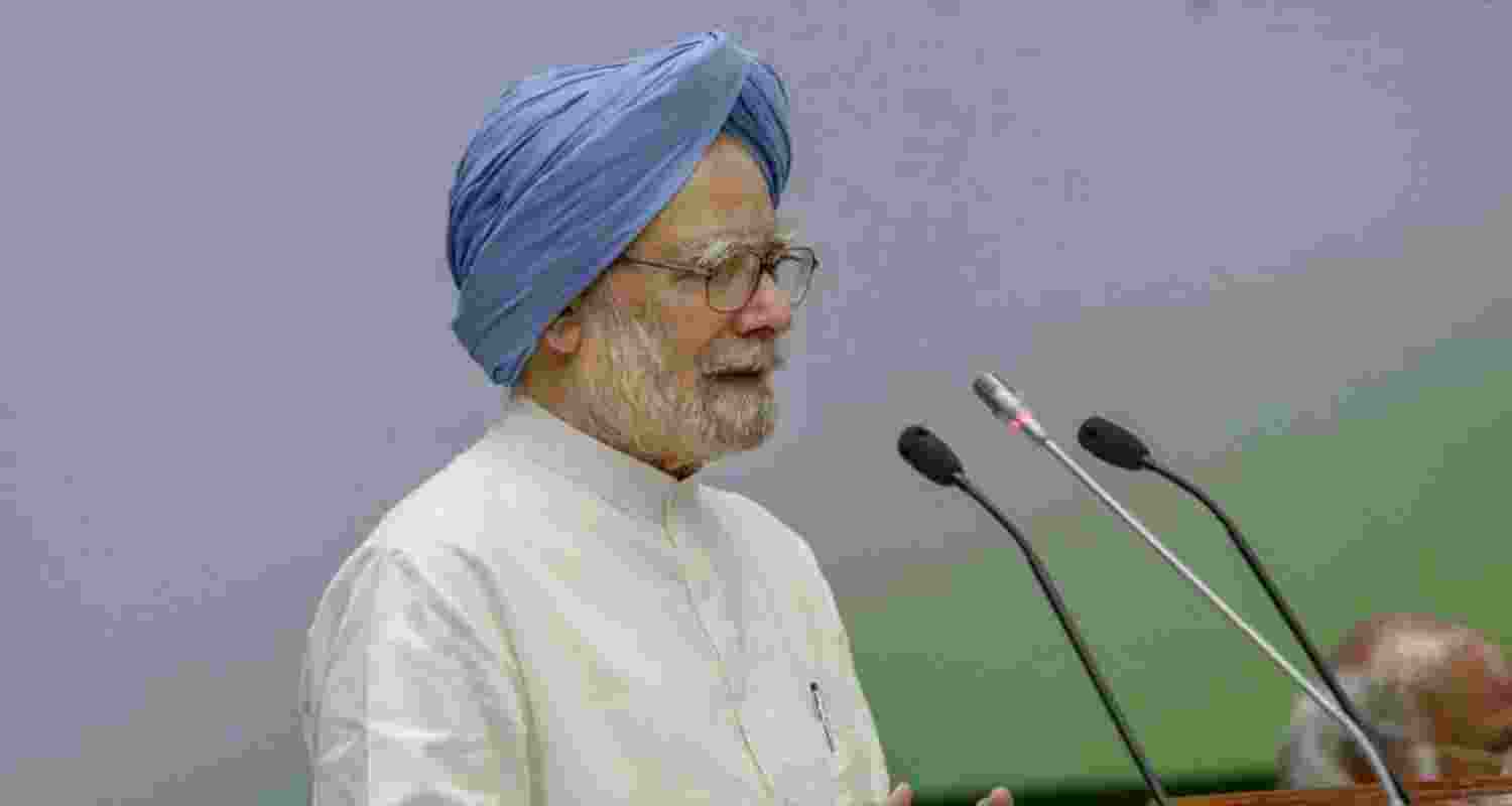 Former Prime Minister Manmohan Singh. Image: X