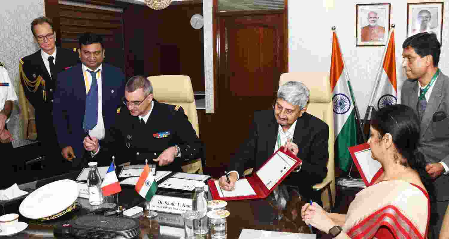 DRDO and France’s DGA sign agreement. 