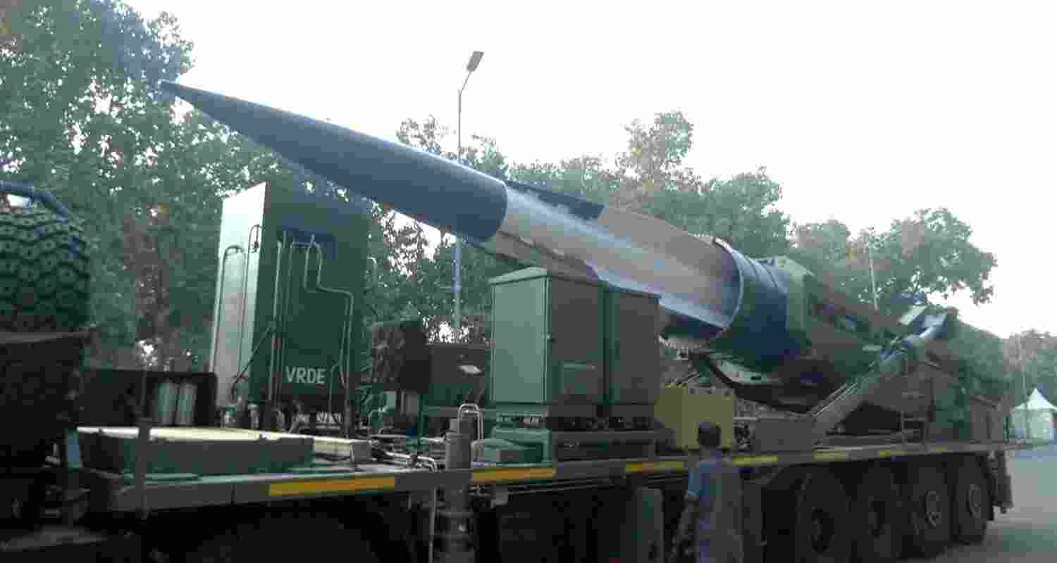 Long-range Anti-Ship Hypersonic Glide Missile, developed by DRDO