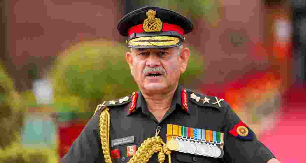 File photo of Indian Army Chief General Upendra Dwivedi.