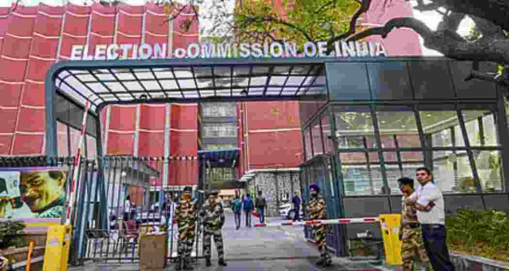 Election Commission headquarters in New Delhi.
