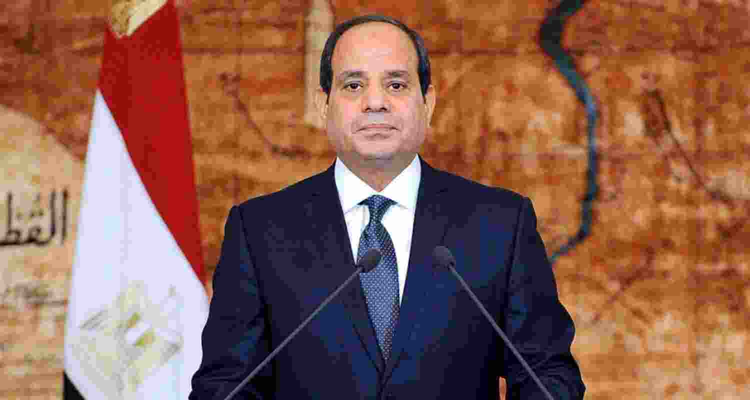 Egyptian President Abdel Fattah el-Sisi. Image: X