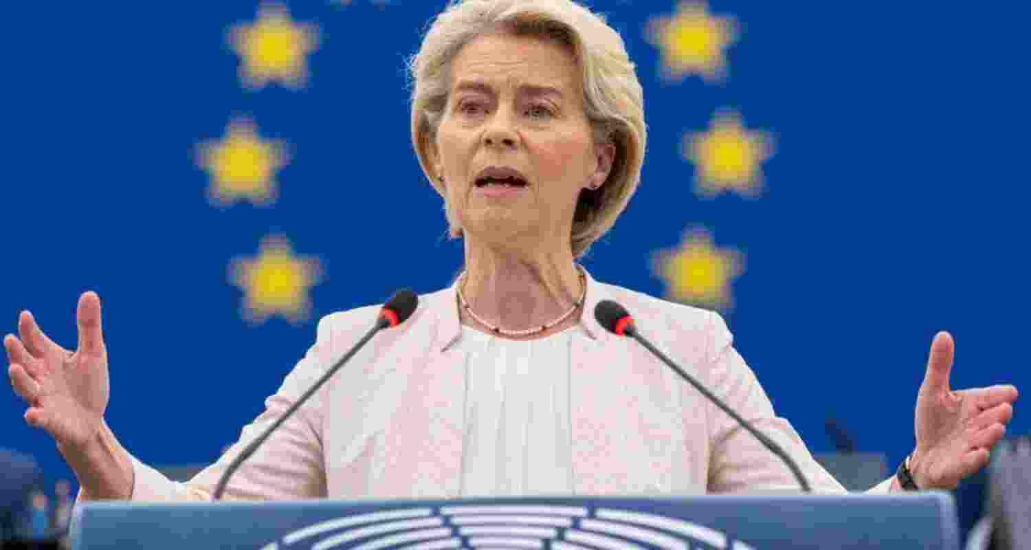EU Chief Ursula von der Leyen. 