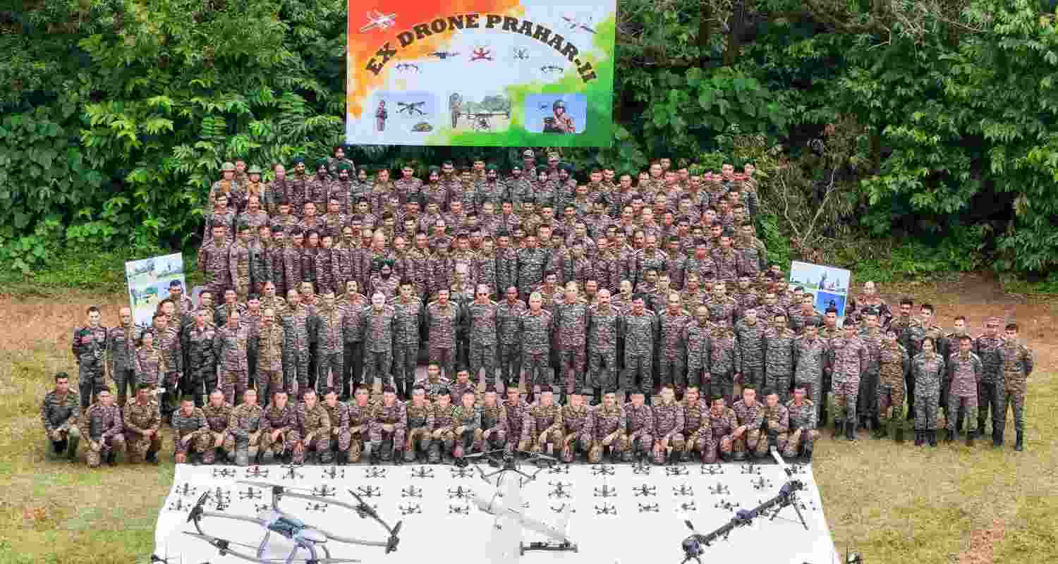 Exercise Drone Prahar: Army displays cutting-edge tech