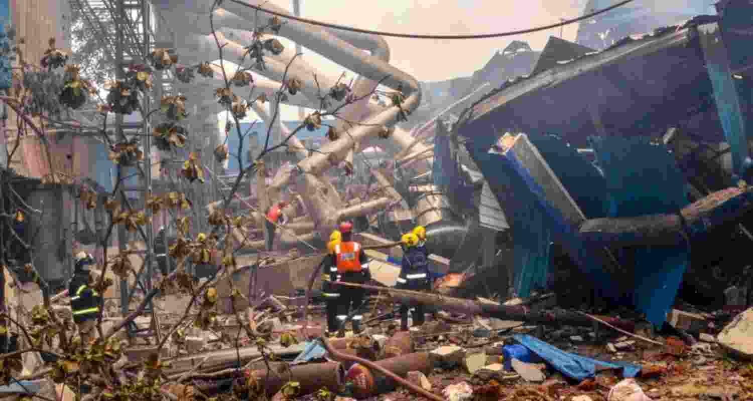 Telangana pharma plant explosion: Toll rises to 42, says official