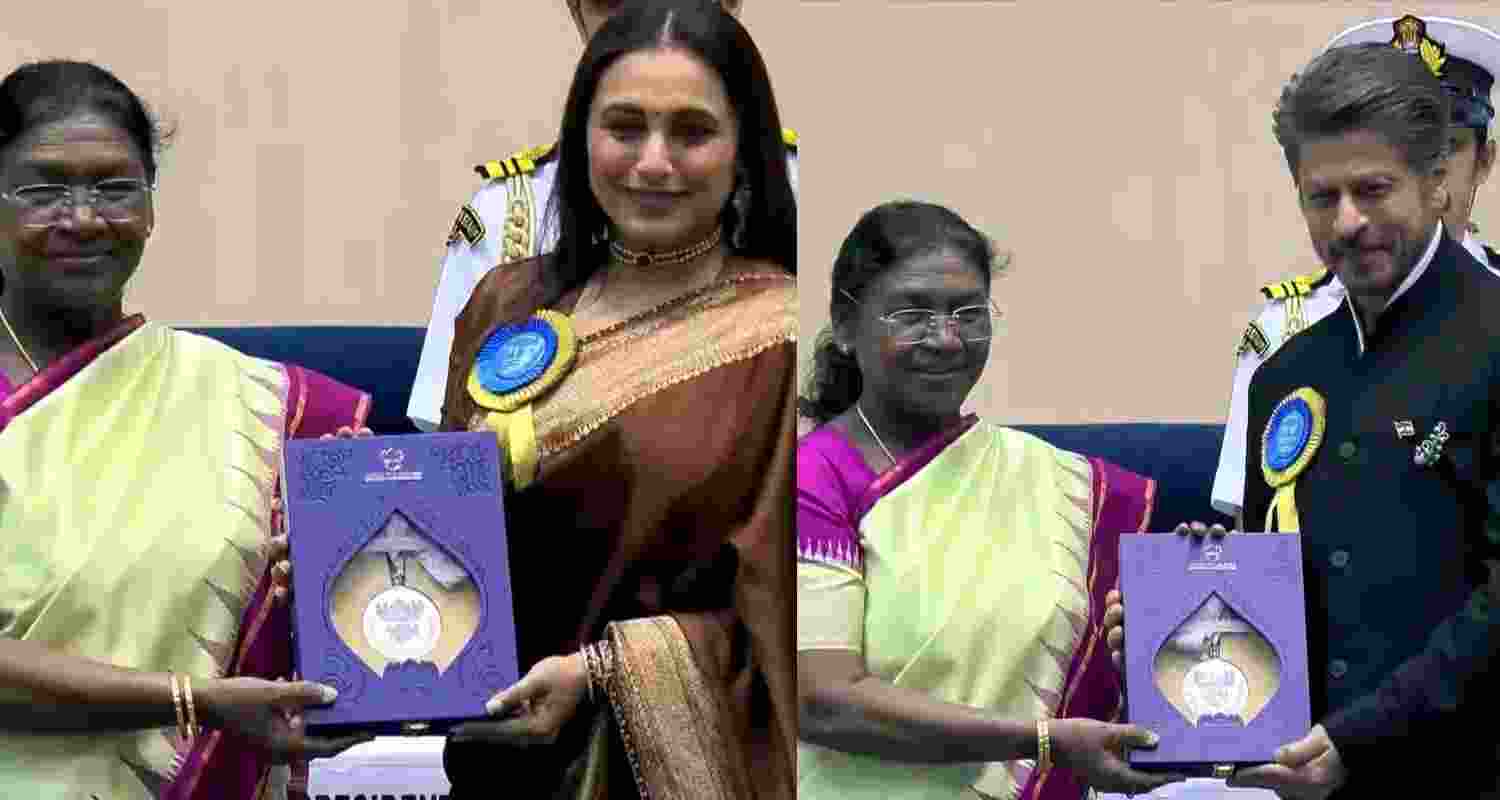 Shah Rukh Khan, Vikrant Massey and Rani Mukerji received the awards.