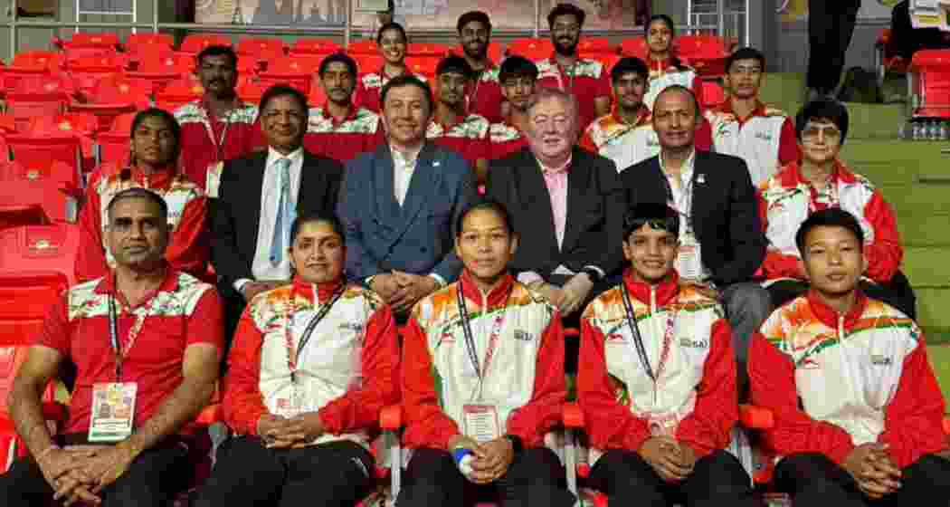 Indian contingent at World Boxing Futures Cup (BFI)
