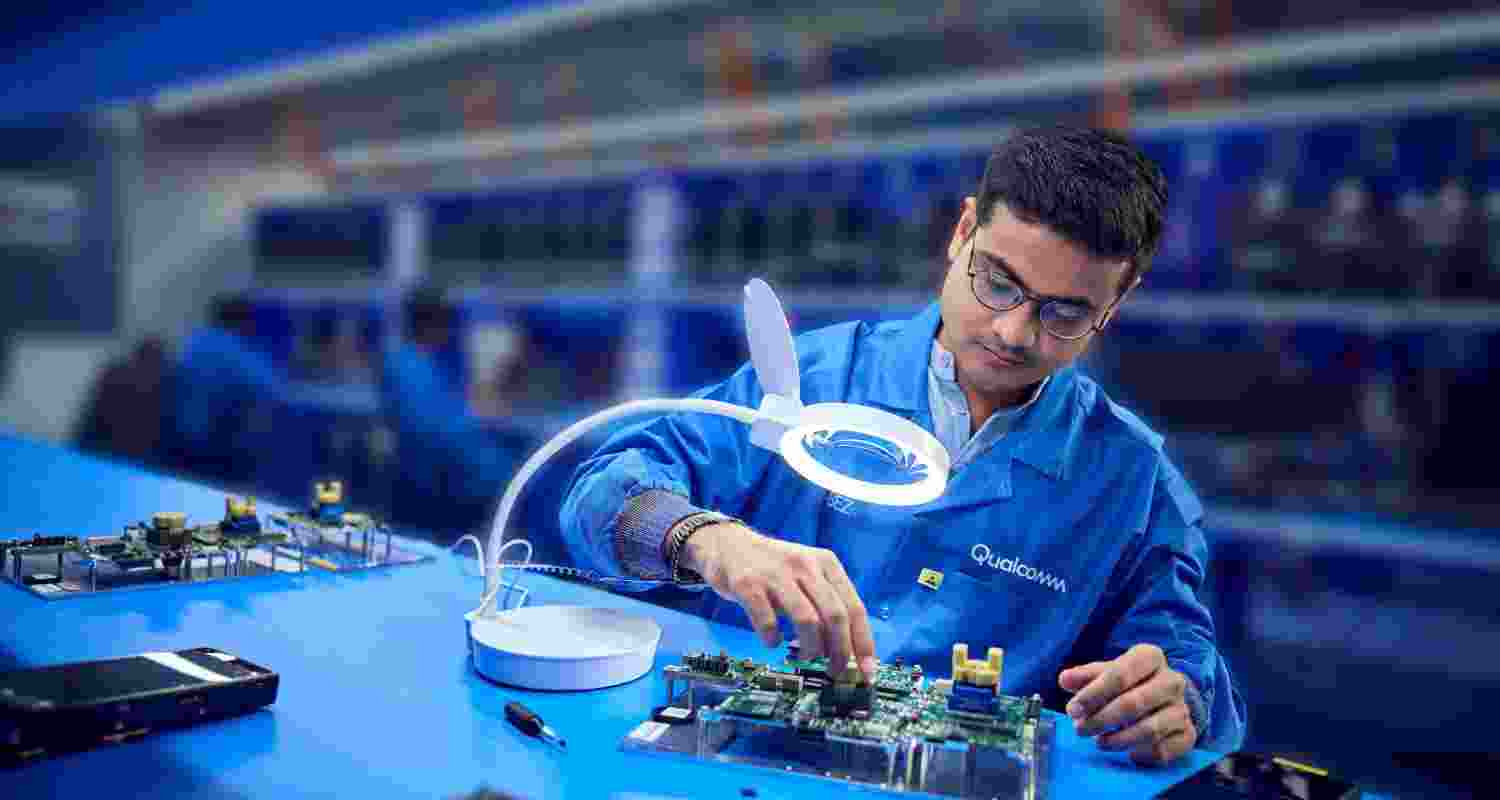 Qualcomm has approximately 22,000 employees, or 60 per cent of its workforce, in India, and a local team to support domestic car manufacturers