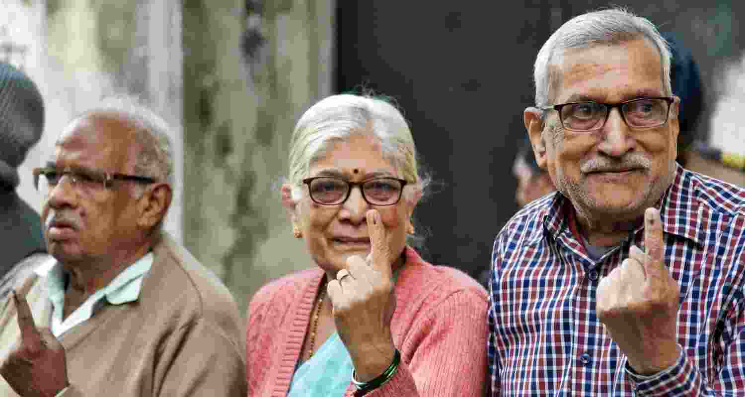 BMC and 28 other municipal corporations in Maharashtra went to polls on January 15, although the voter turnout in the first two hours of voting was rather dismal at 6.98 per cent for the BMC elections