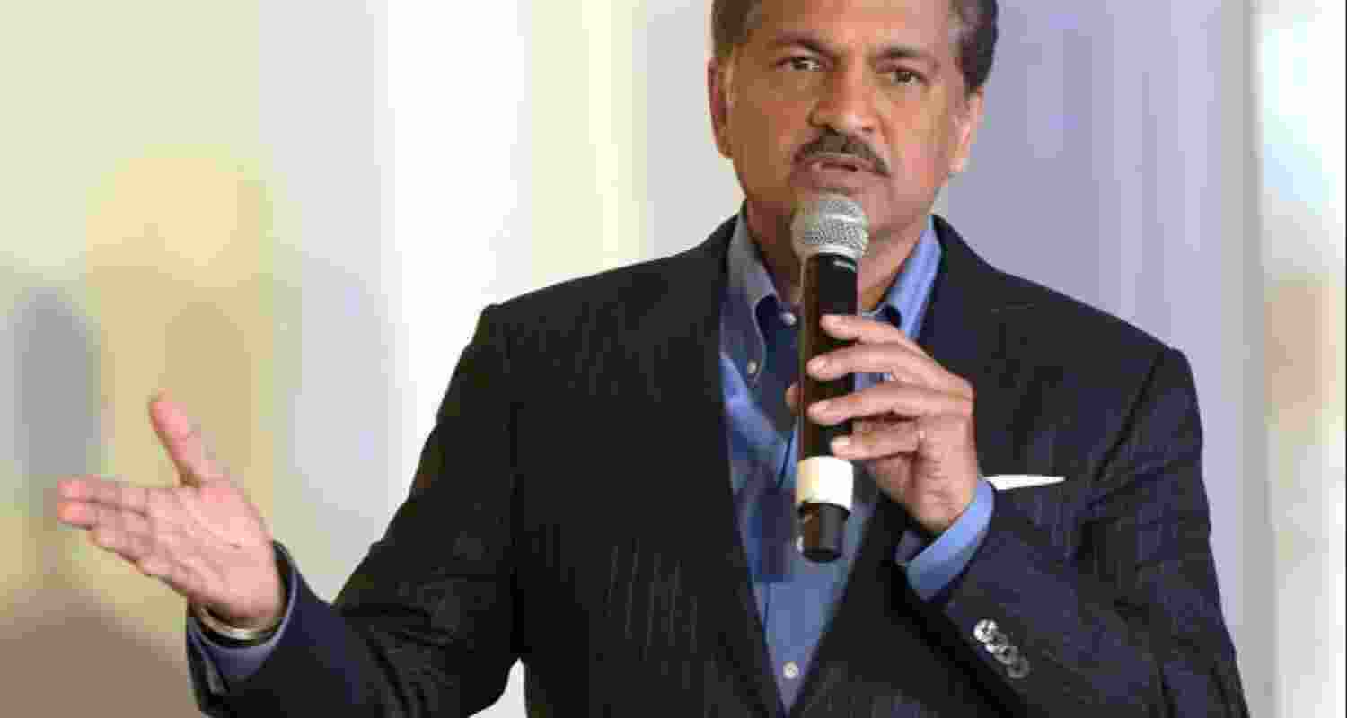 File photo of Mahindra Group chairman, Anand Mahindra