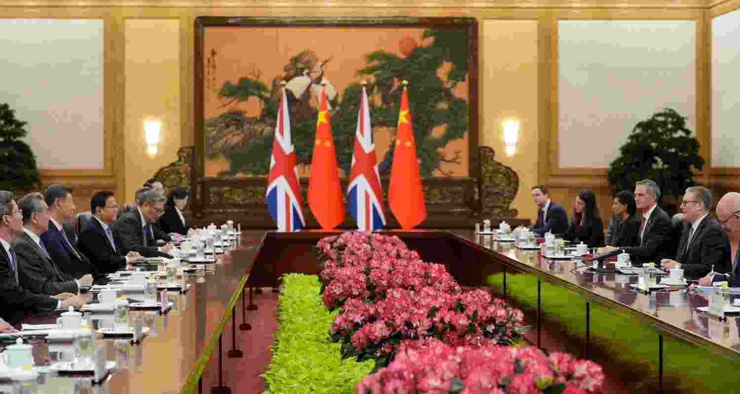 Starmer and Jinping had last met in November 2024 on the sidelines of the G20 Summit in Brazil