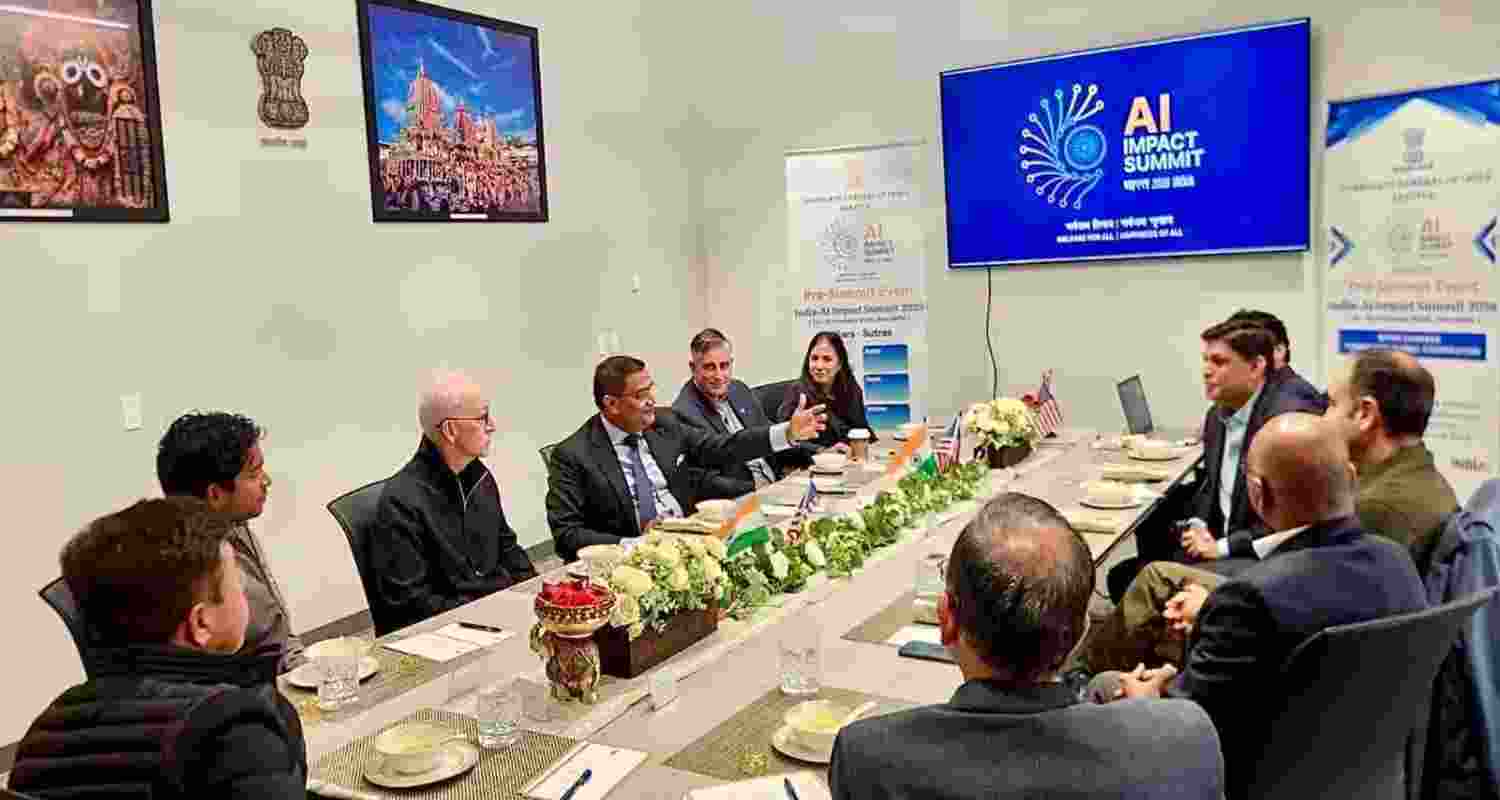 The roundtable featured expert presentations by leading tech CEOs from the Greater Seattle area and covered themes like the use of AI in agri-tech and the potential of data centres and digital infrastructure in India