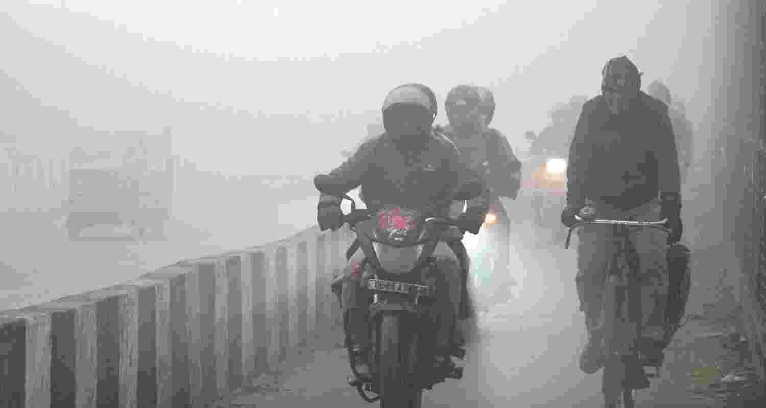 The lowest visibility up to 8.30 am was recorded at Safdarjung, where it dropped to 200 metres, followed by Palam at 350 metres, according to official data The lowest visibility up to 8.30 am was recorded at Safdarjung, where it dropped to 200 metres, followed by Palam at 350 metres, according to official data