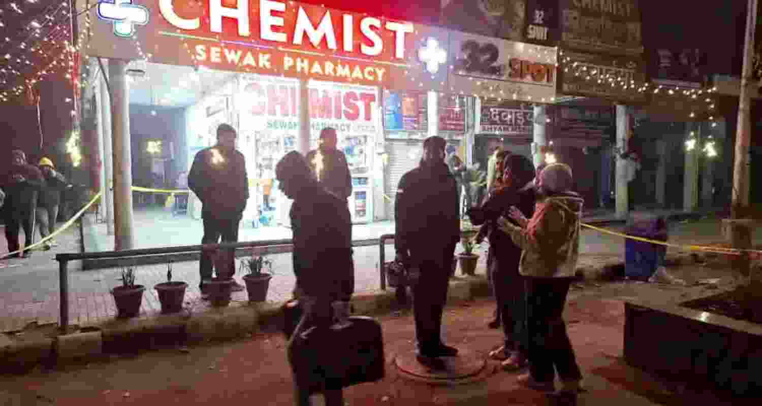 The two accused – identified as Rahul and Rocky – sustained bullet injuries on their legs in retaliatory firing, the officer said