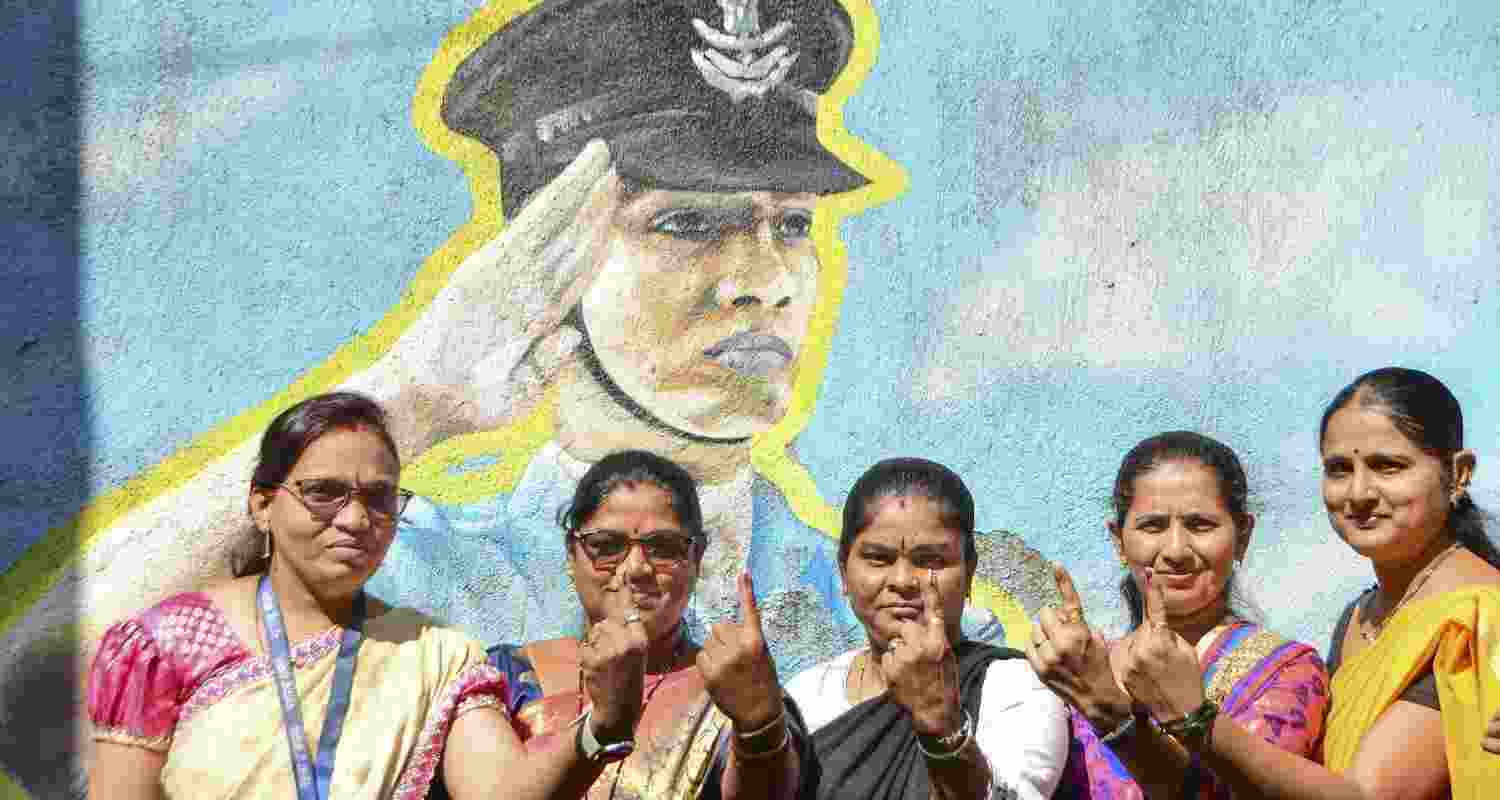 Of the 3.48 crore eligible voters, voter turnout of 52.94 per cent was recorded in the Mumbai civic polls, down from 55.53 per cent in the last elections in 2017, officials said on Friday