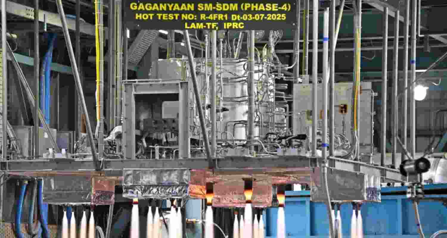 ISRO successfully tests Gaganyaan propulsion system