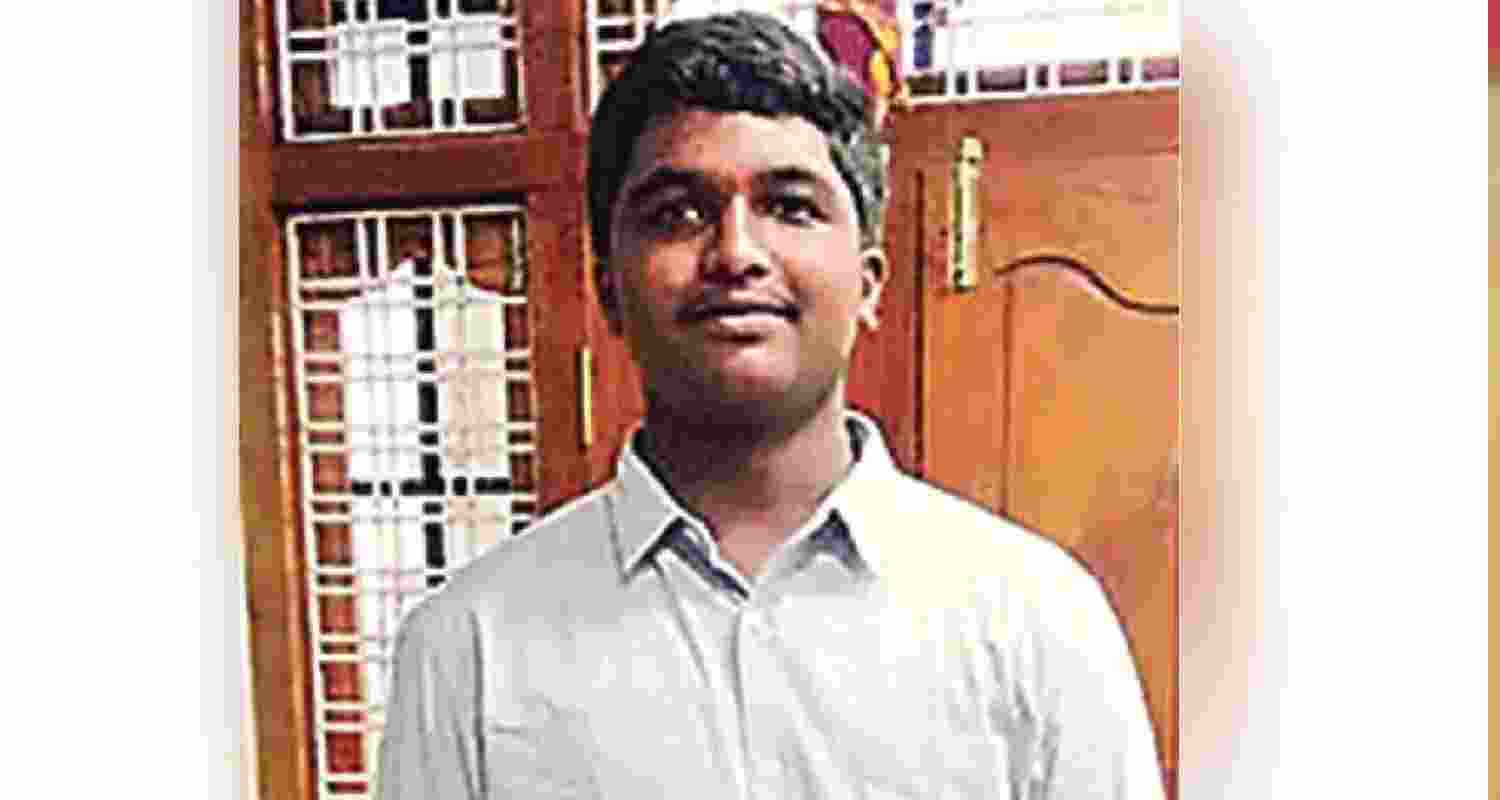 Praveen Gampa, the late Indian student.