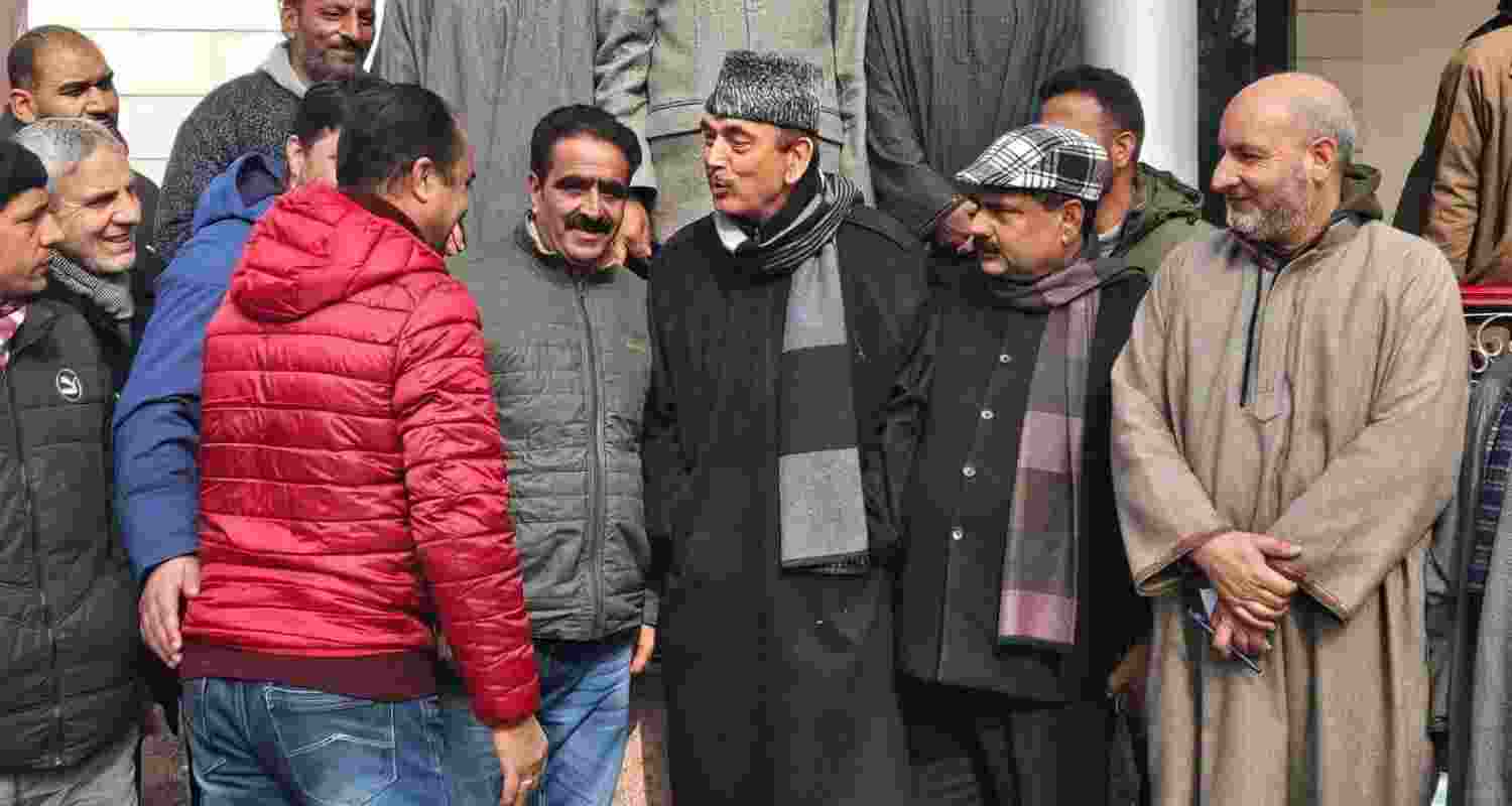 Former J&K CM Azad urges party to target all UT Lok Sabha seats