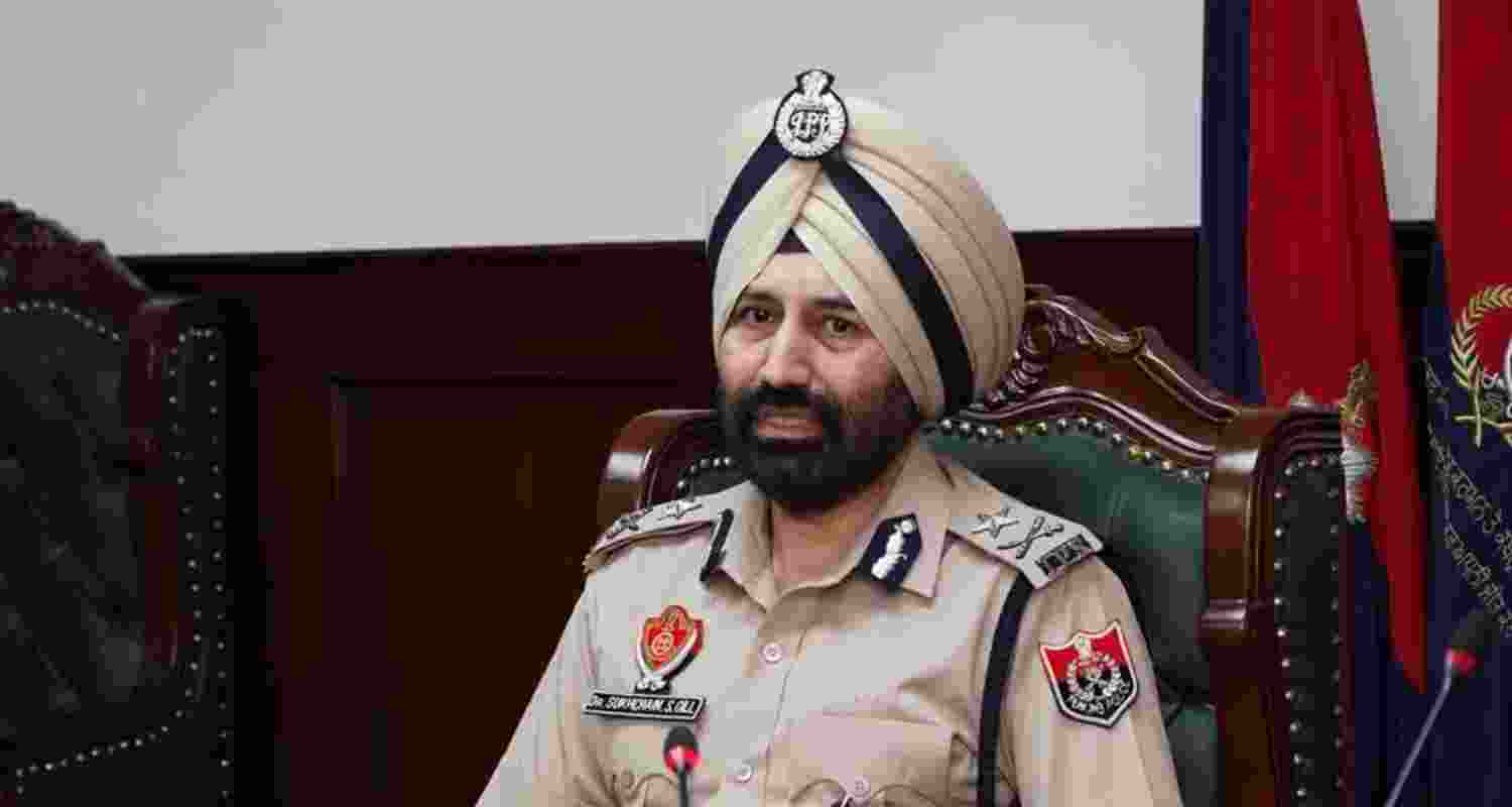 Inspector General of Police Sukhchain Singh Gill. File photo.