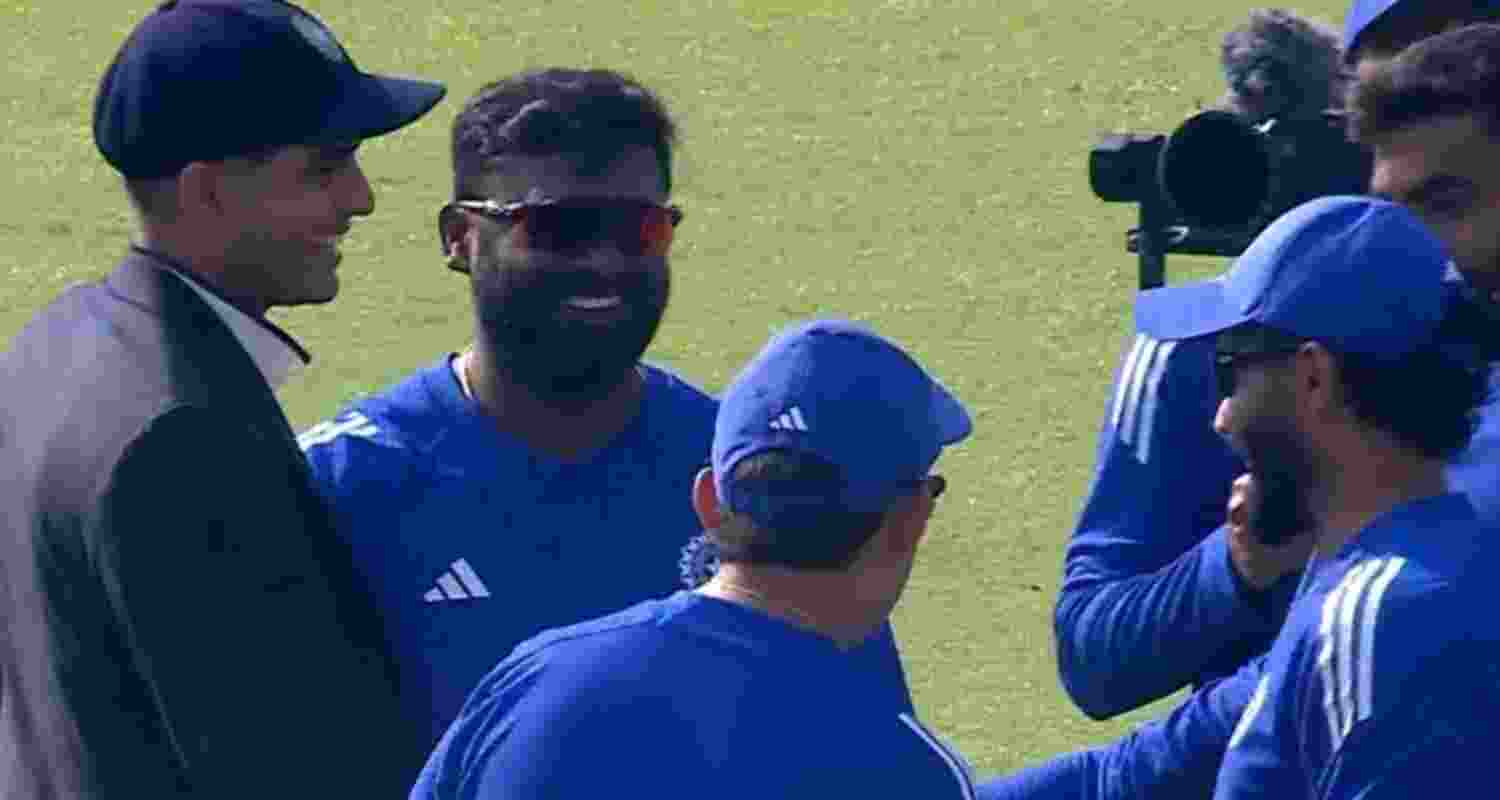 Indian team satirically congratulates Skipper Gill after he finally wins toss as a Captain. 