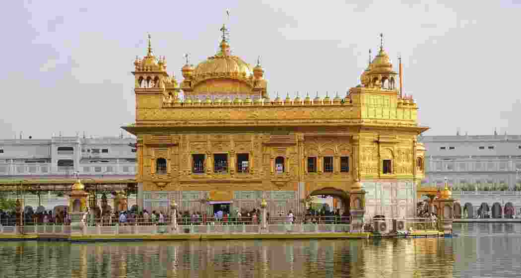A view of the Golden Temple.