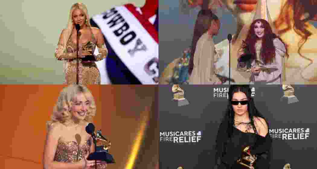 Celebrities dazzles at the 67th Grammy Awards.