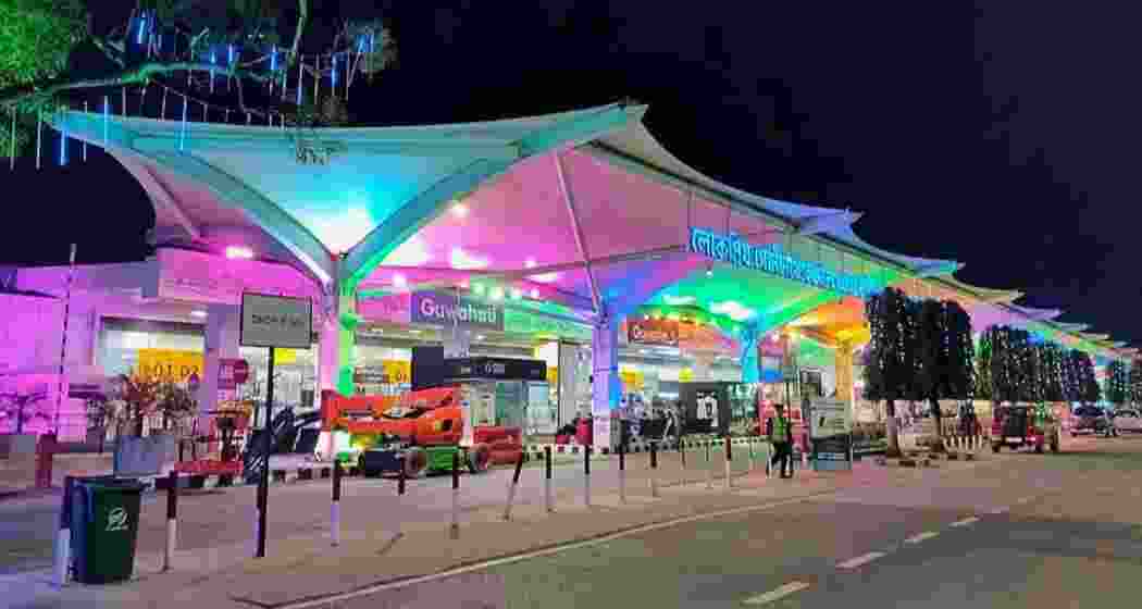 The Lokpriya Gopinath Bordoloi International Airport (LGBIA) in Guwahati.